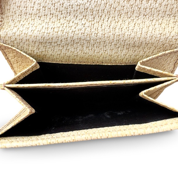 Gucci Canvas and Leather Monogram GG Bifold Wallet Vintage Authentic Classic - Picture 6 of 11